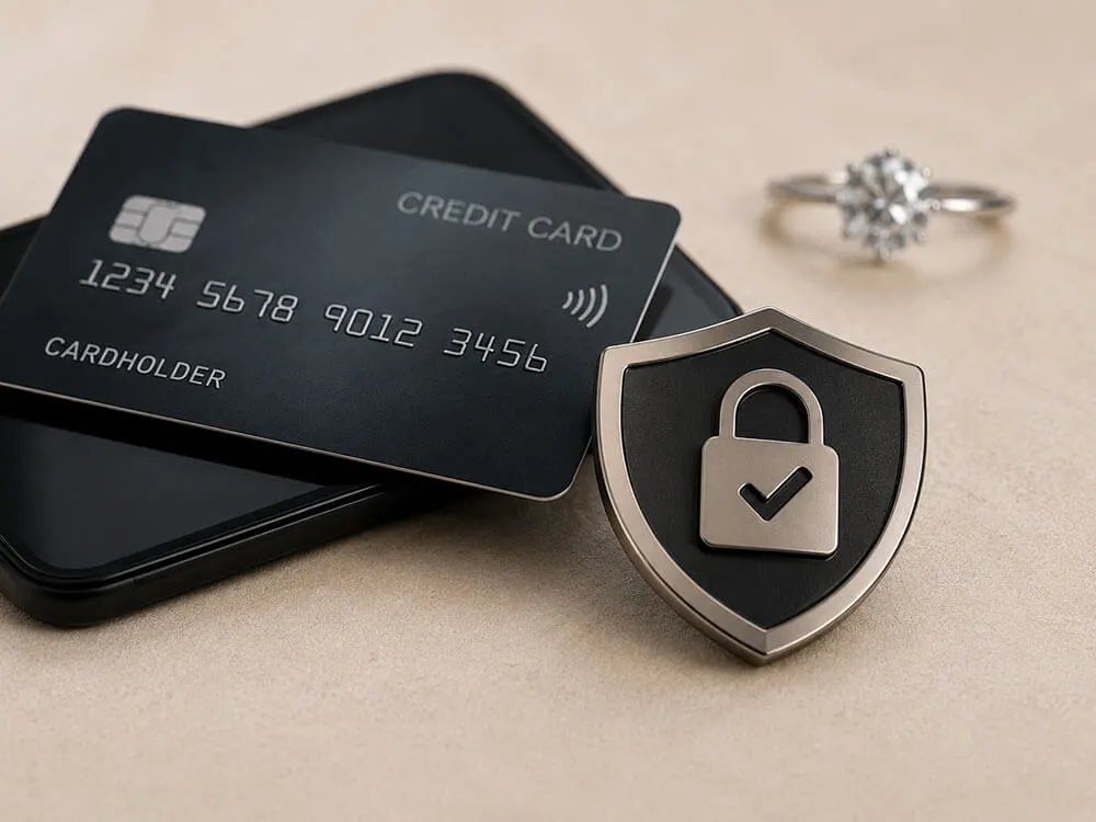 Secure online payment for diamond jewelry orders at Aksharam Jewels